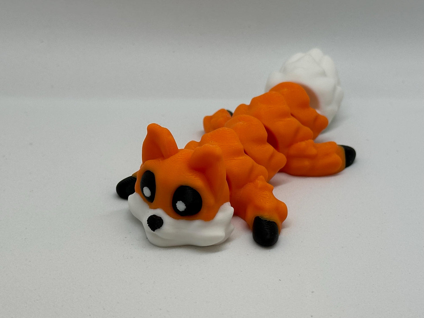 Vosje Fleximal - 3D geprint flexibel speeldieren - flexibele dierenfidget