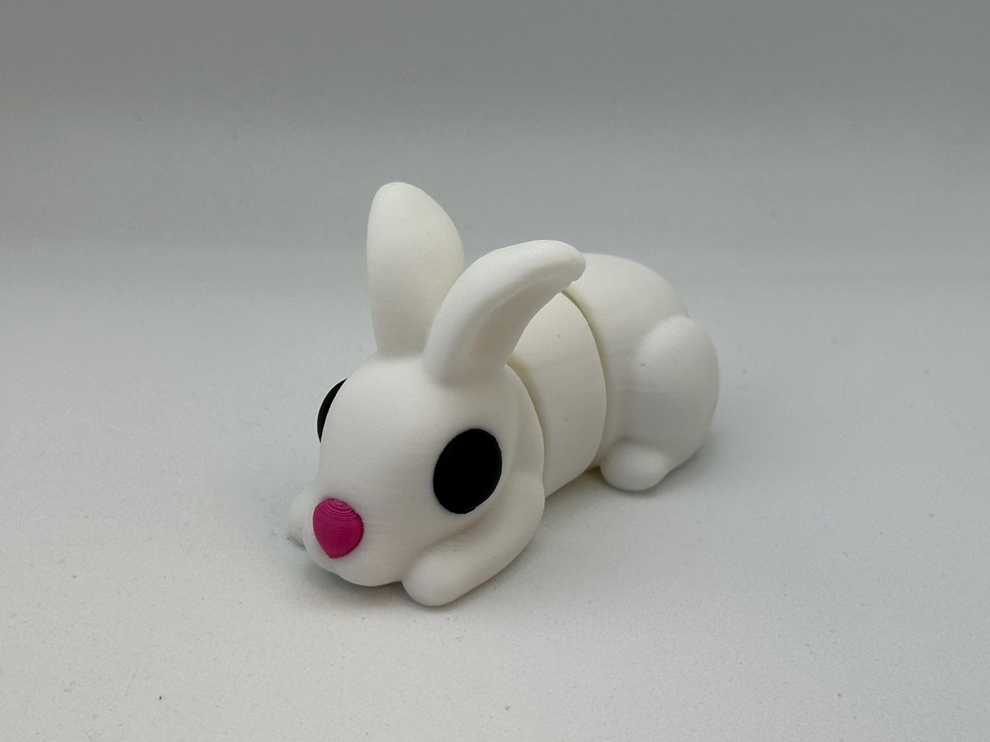 Konijn Fleximal - 3D geprint flexibel speeldieren - flexibele dierenfidget