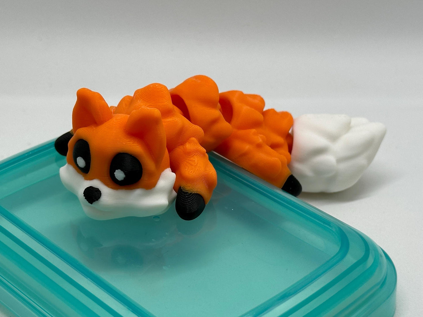 Vosje Fleximal - 3D geprint flexibel speeldieren - flexibele dierenfidget