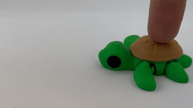 Fleximals Waterdieren Set - 3D geprint flexibel speeldieren - flexibele dierenfidgets