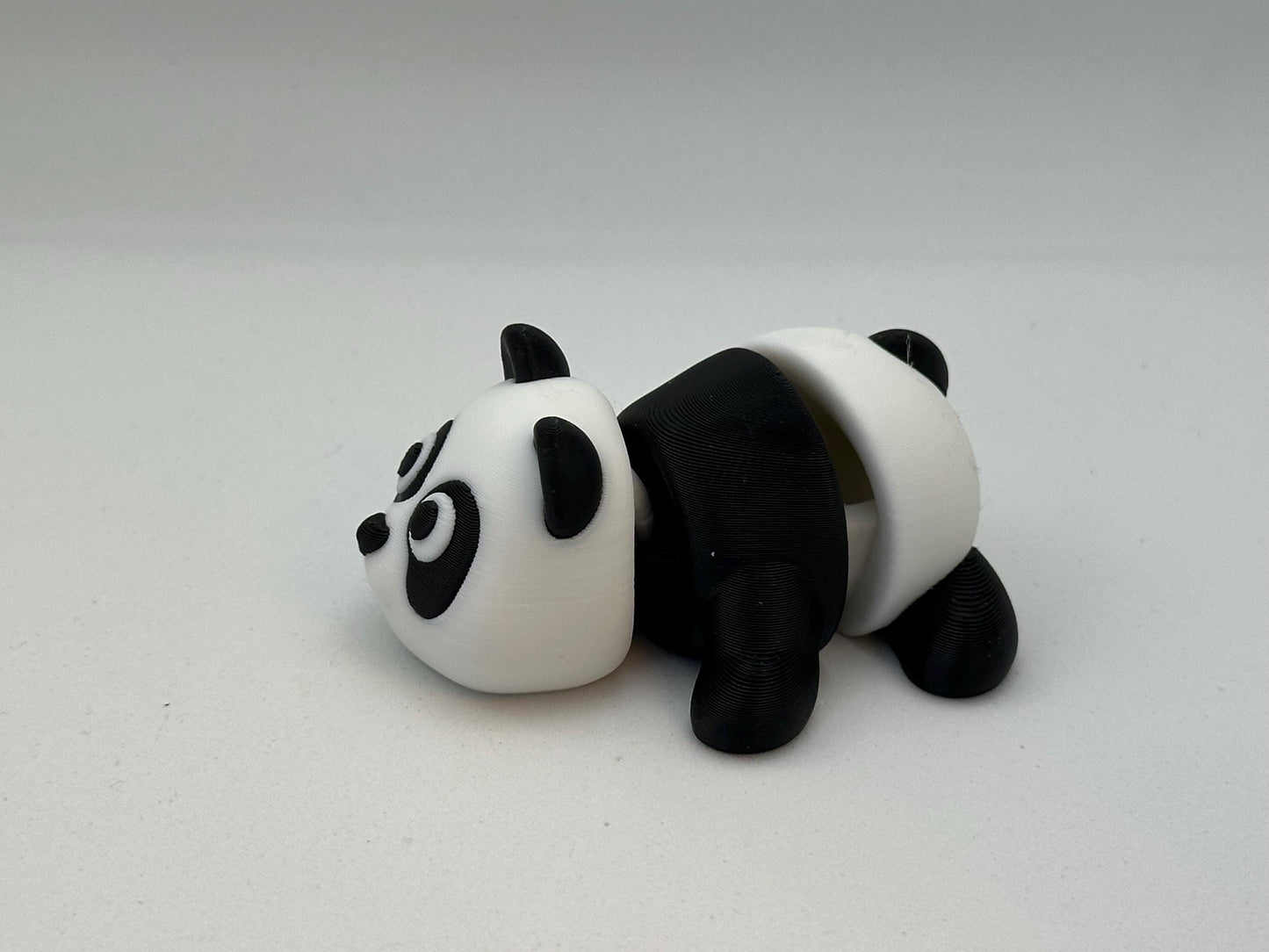 Panda Fleximal - 3D geprint flexibel speeldieren - flexibele dierenfidget