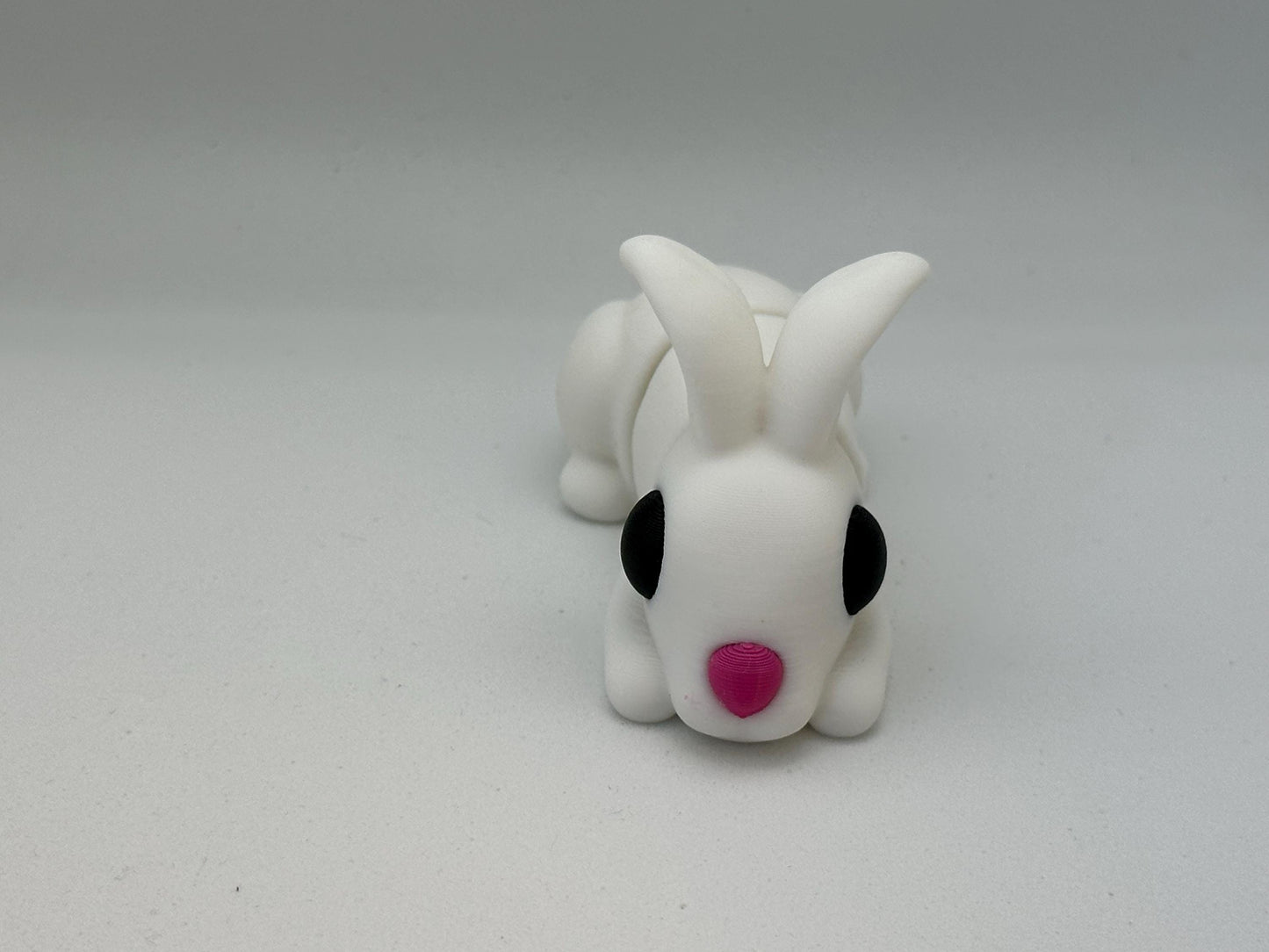 Konijn Fleximal - 3D geprint flexibel speeldieren - flexibele dierenfidget