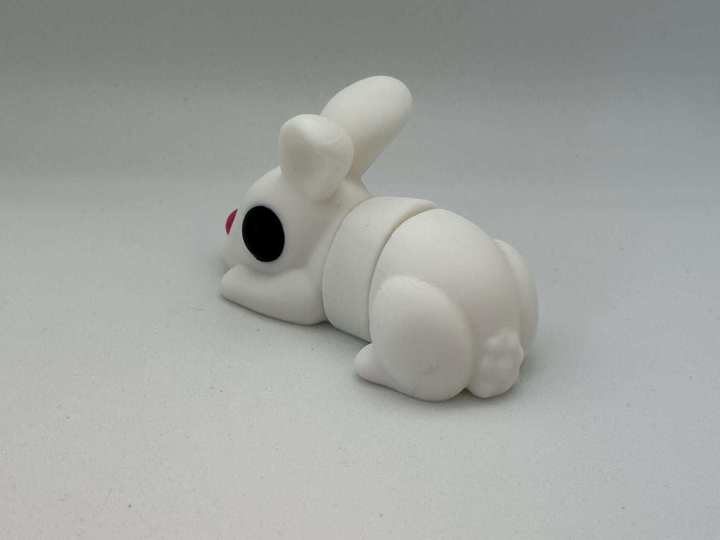 Konijn Fleximal - 3D geprint flexibel speeldieren - flexibele dierenfidget