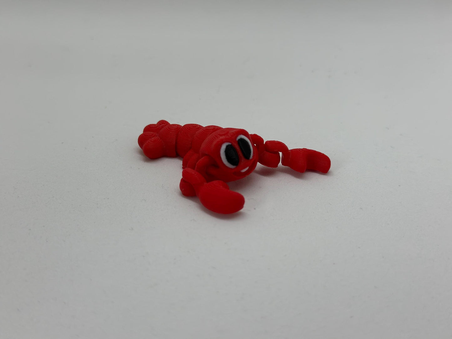 Kreeft Fleximal - 3D geprint flexibel speeldieren - flexibele dierenfidget