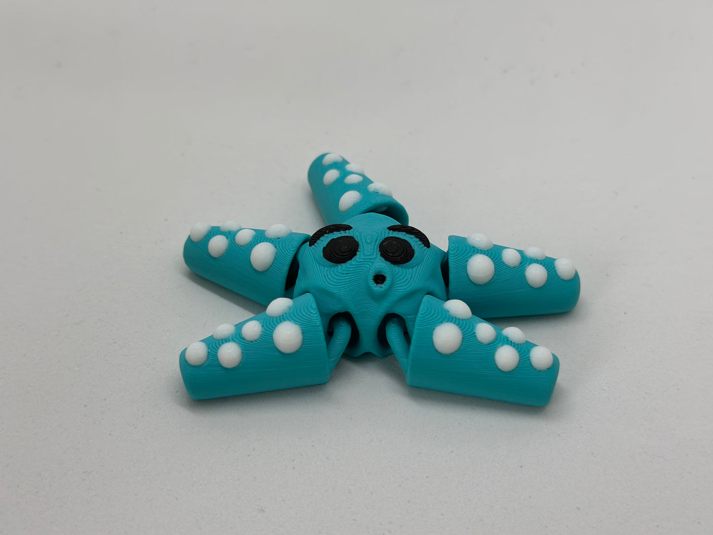 Fleximals Onderwater Set - 3D geprint flexibel speeldieren - flexibele dierenfidgets