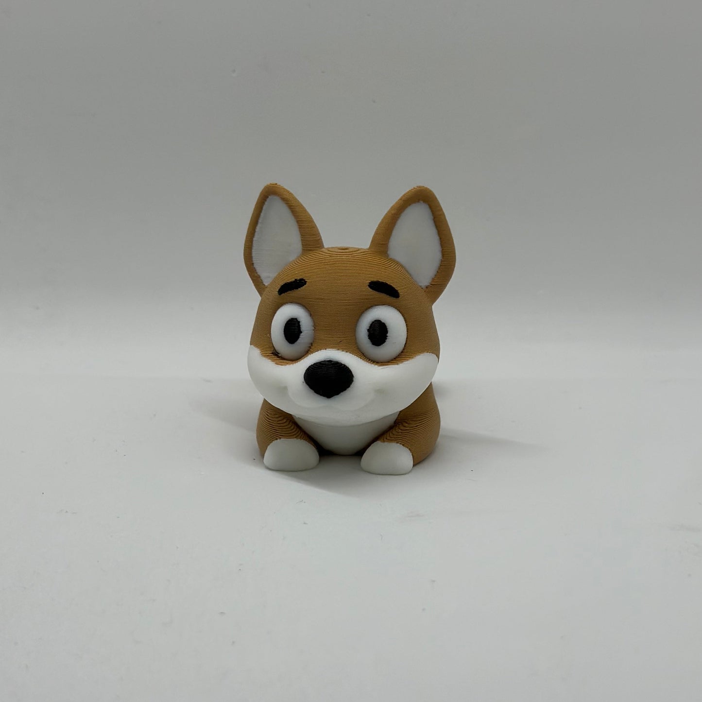 Corgi Fleximal - 3D geprint flexibel speeldieren - flexibele dierenfidget