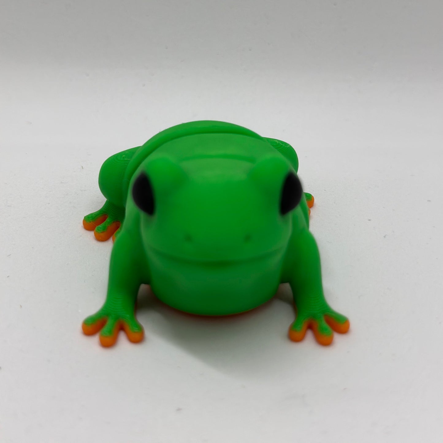 Kermit de Kikker Fleximal - 3D geprint flexibel speeldieren - flexibele dierenfidget