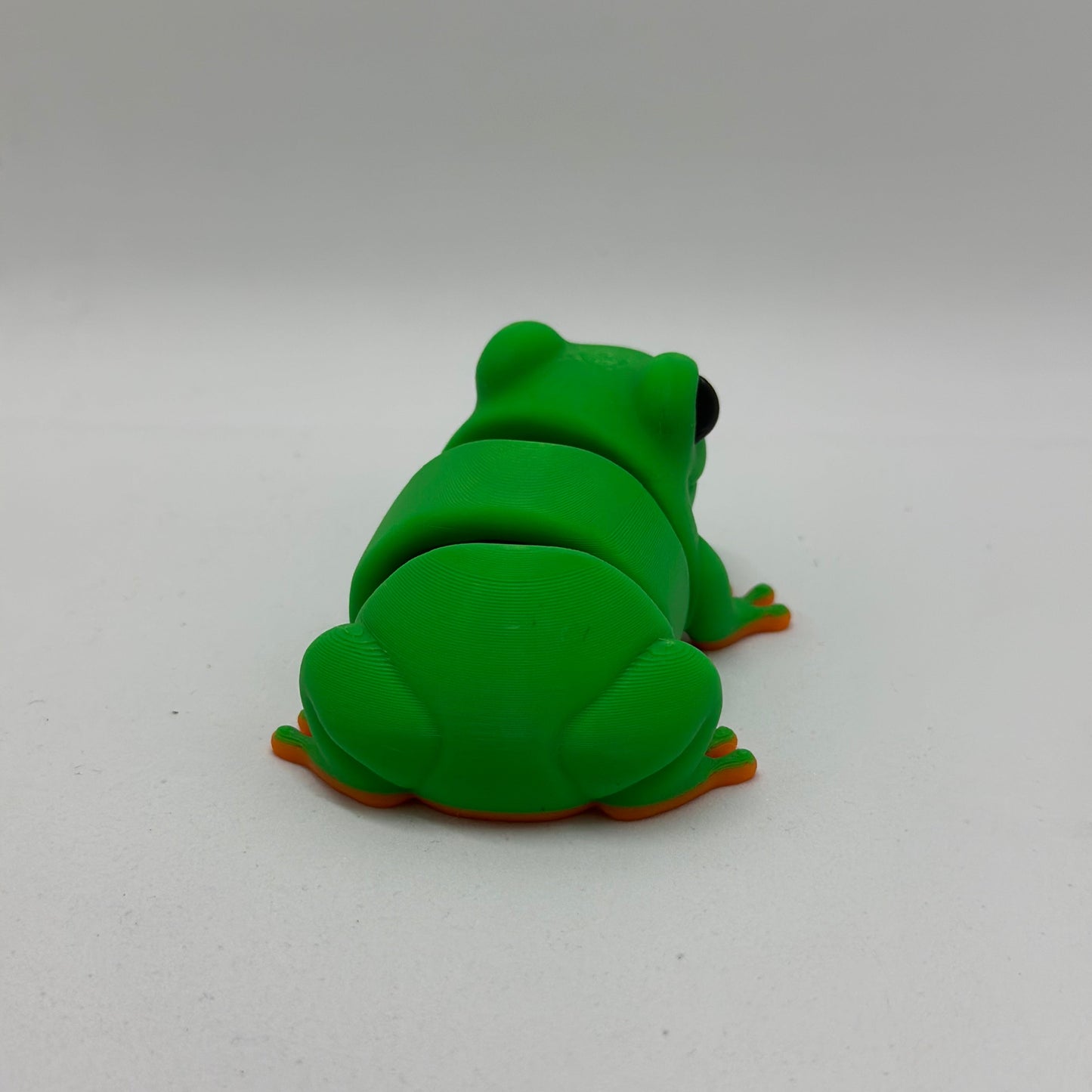 Kermit de Kikker Fleximal - 3D geprint flexibel speeldieren - flexibele dierenfidget