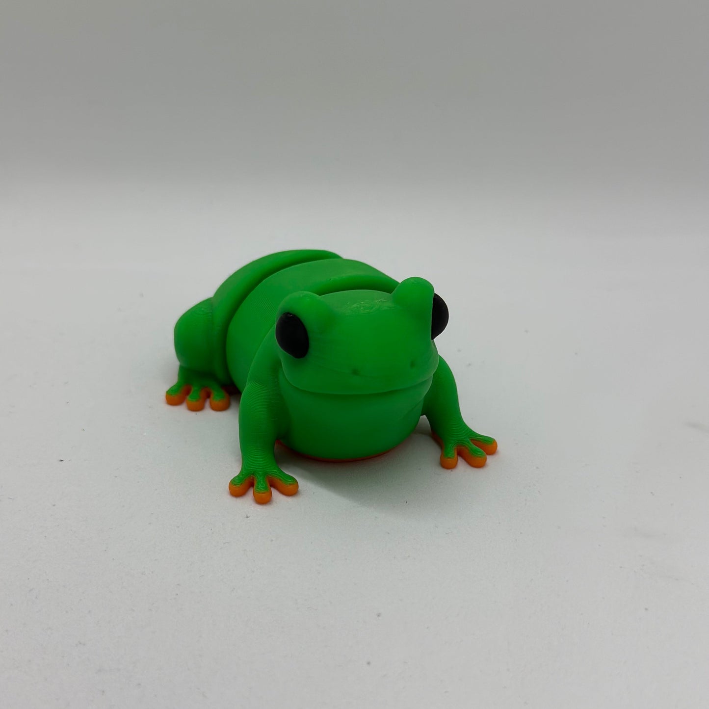 Kermit de Kikker Fleximal - 3D geprint flexibel speeldieren - flexibele dierenfidget