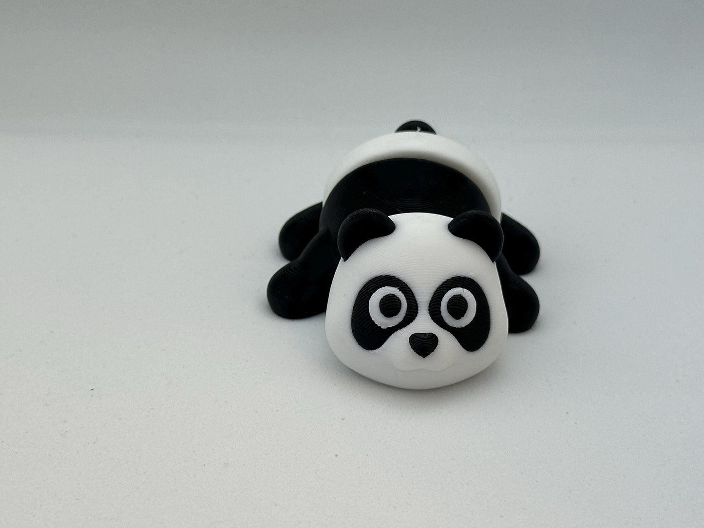 Panda Fleximal - 3D geprint flexibel speeldieren - flexibele dierenfidget