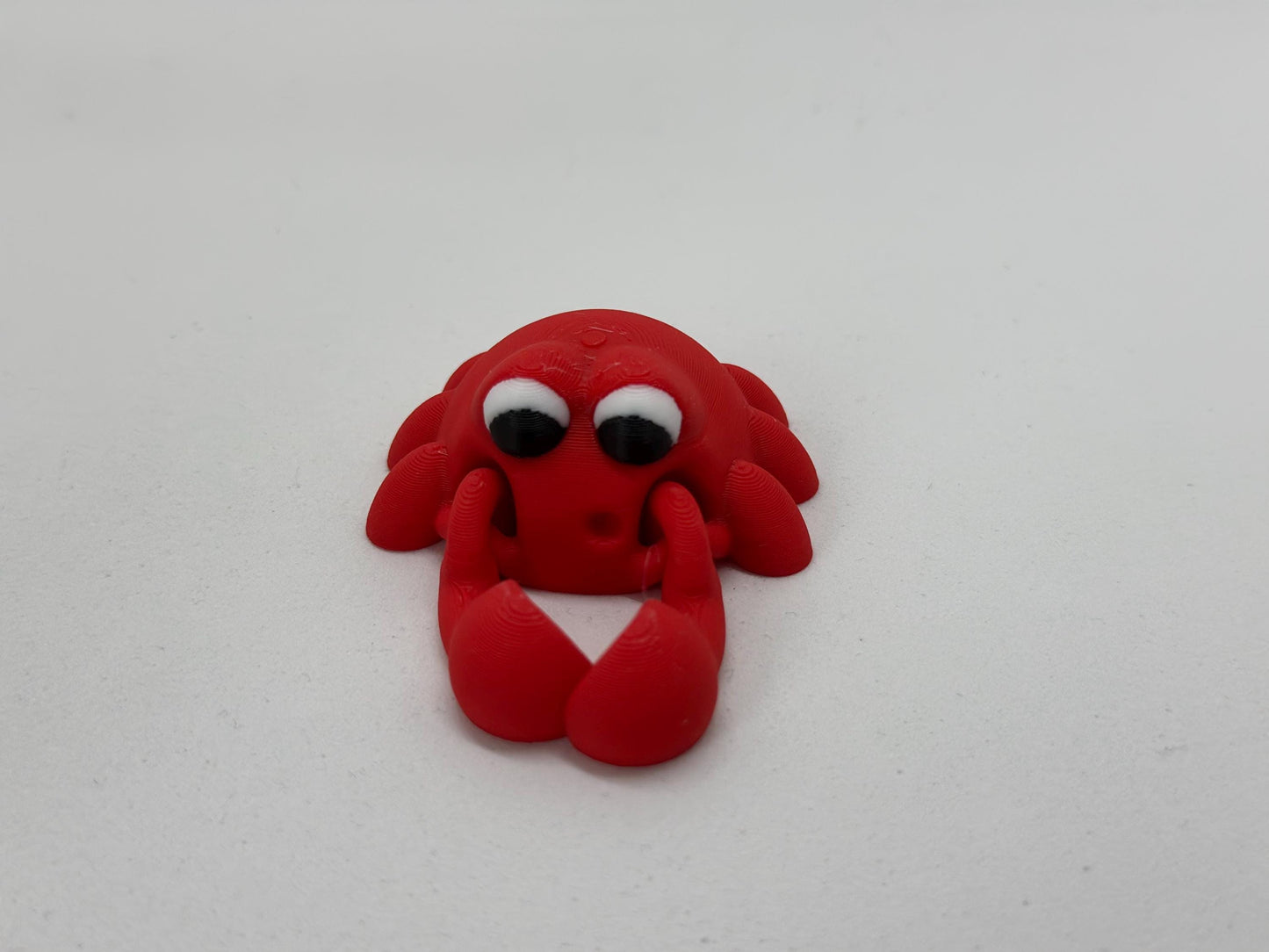 Krab Fleximal - 3D geprint flexibel speeldieren - flexibele dierenfidget