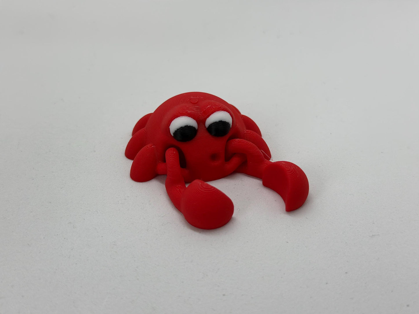 Krab Fleximal - 3D geprint flexibel speeldieren - flexibele dierenfidget