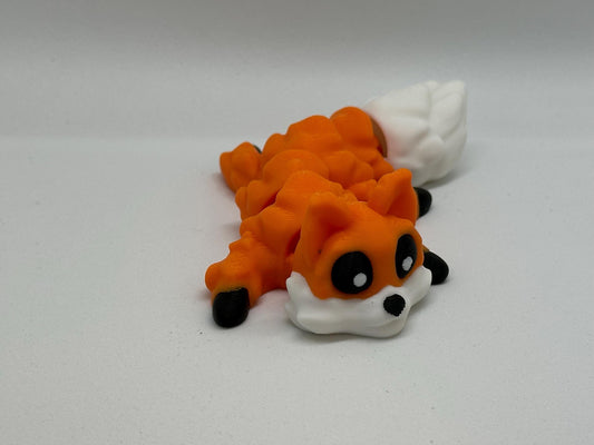 Vosje Fleximal - 3D geprint flexibel speeldieren - flexibele dierenfidget