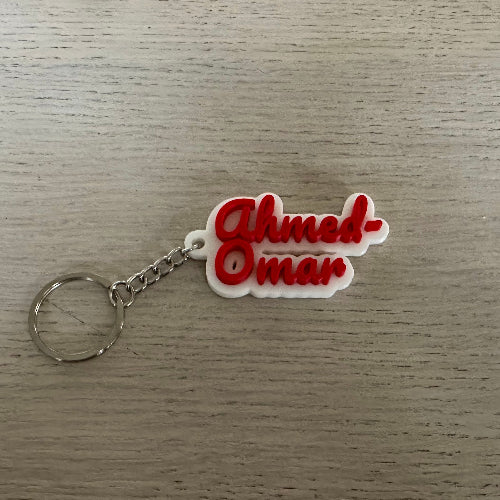 Gepersonaliseerde sleutelhanger met naam