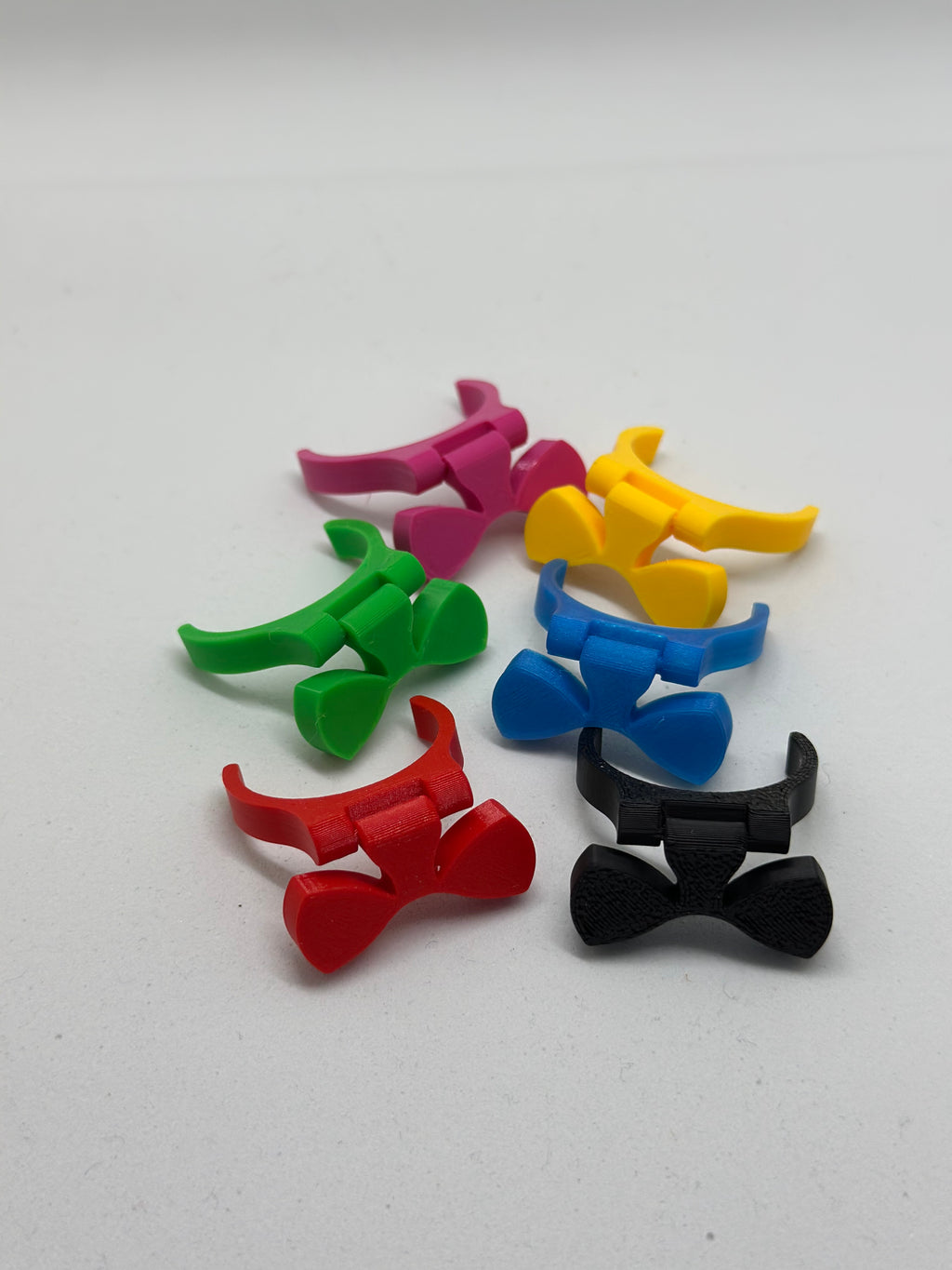 Flesjes herkenning met stropdas (6x) - Herbruikbaar - Past op elk flesje - Geeft je feestje stijl