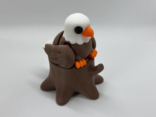 Adelaar Fleximal - 3D geprint flexibel speeldieren - flexibele dierenfidget