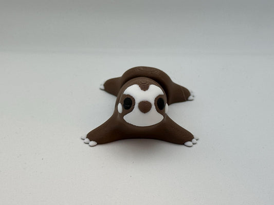 Luiaard Fleximal - 3D geprint flexibel speeldieren - flexibele dierenfidget