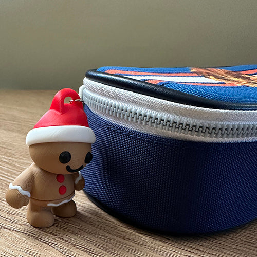 Kerst Fleximals sleutelhanger – beweegbaar figuurtje