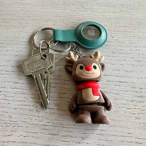 Kerst sleutelhangers - Sleutelhanger voor boekentas - Fidget sleutelhanger - Kerst