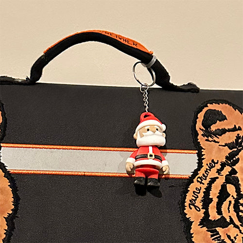 Kerst Fleximals sleutelhanger – beweegbaar figuurtje