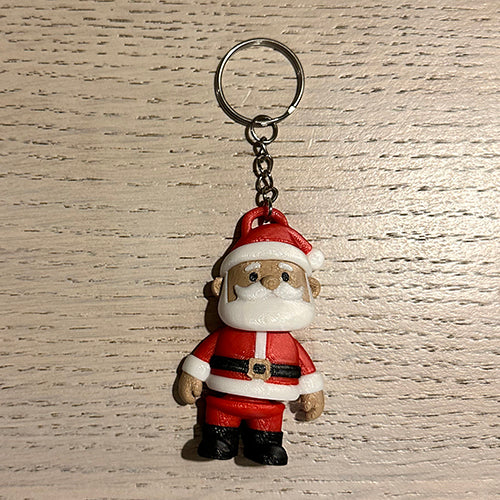 Kerst Fleximals sleutelhanger – beweegbaar figuurtje